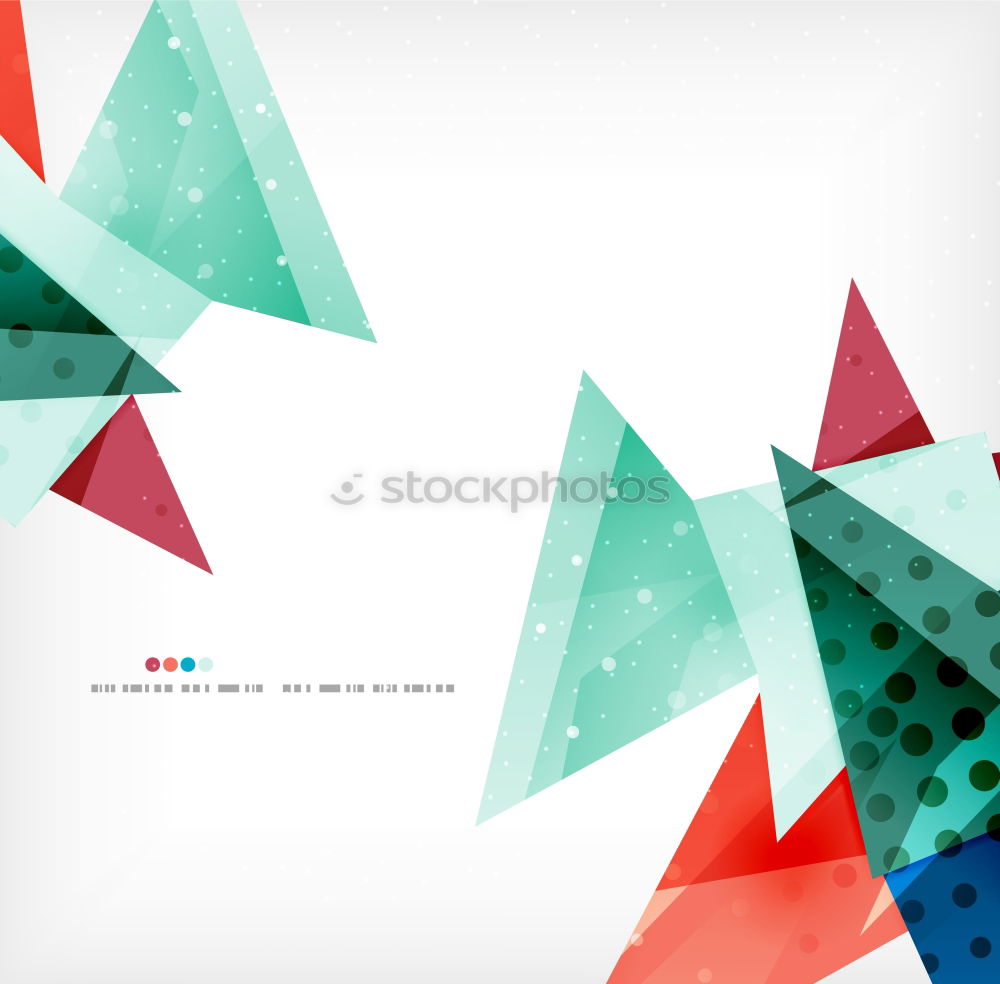 Similar – Image, Stock Photo Blue and red paper tips on a neutral background