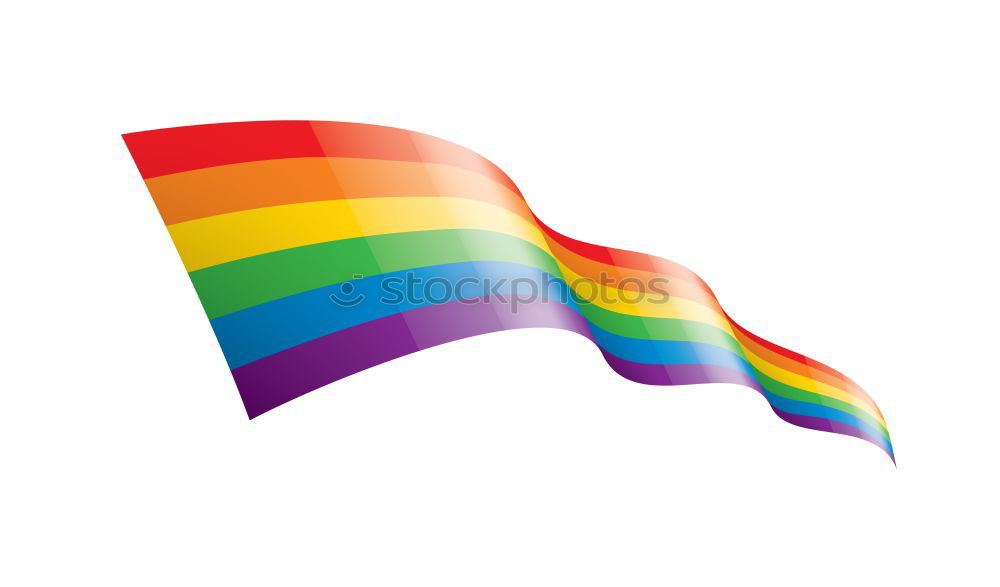 Similar – Image, Stock Photo Rainbow flag as symbol of the lesbian and gay movement