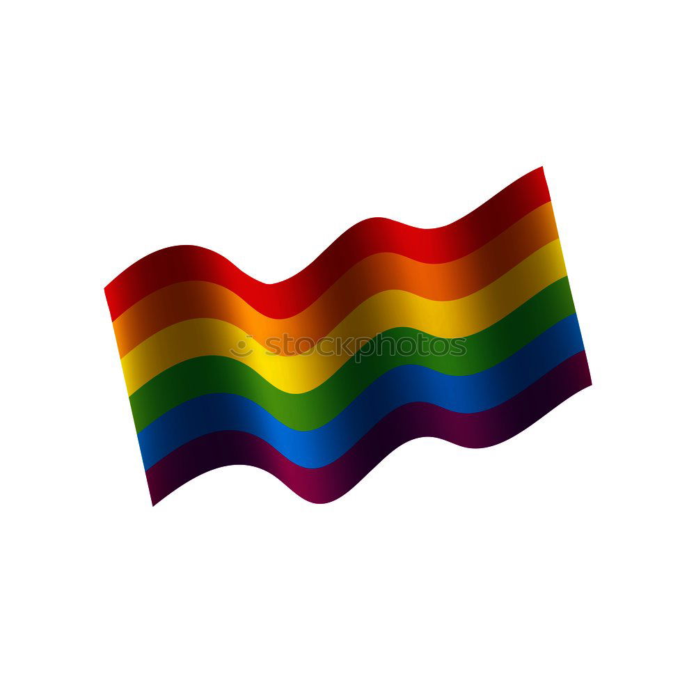 Similar – Image, Stock Photo Rainbow flag as symbol of the lesbian and gay movement