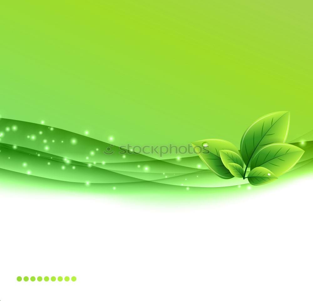 Similar – Image, Stock Photo Drops on a leaf Leaf Green