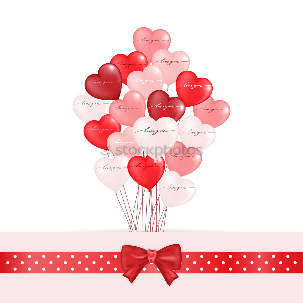 Similar – Image, Stock Photo Love greetings on Valentine’s Day