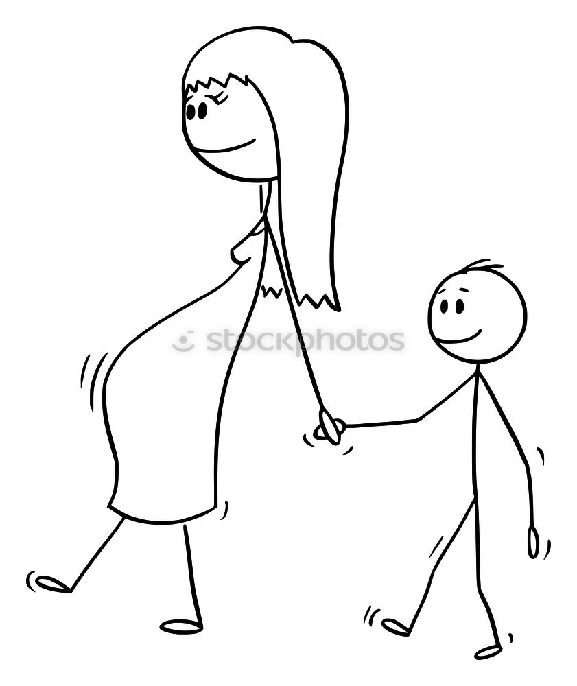 Similar – two stick figures