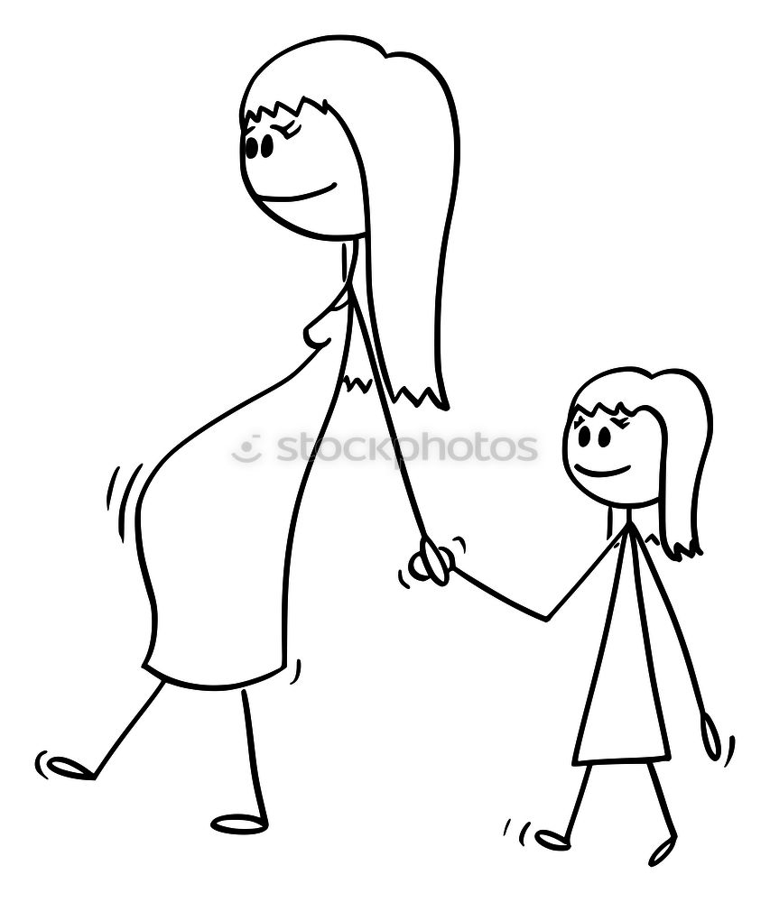 Similar – two stick figures