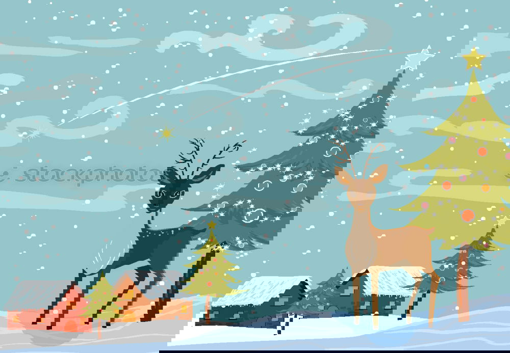 Similar – Image, Stock Photo AKCGDR# Snow track V Art
