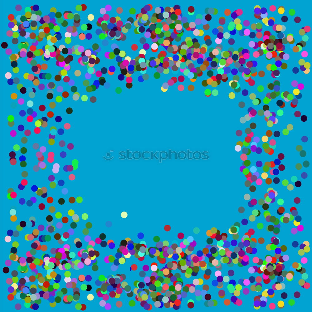 Similar – Confetti rain II