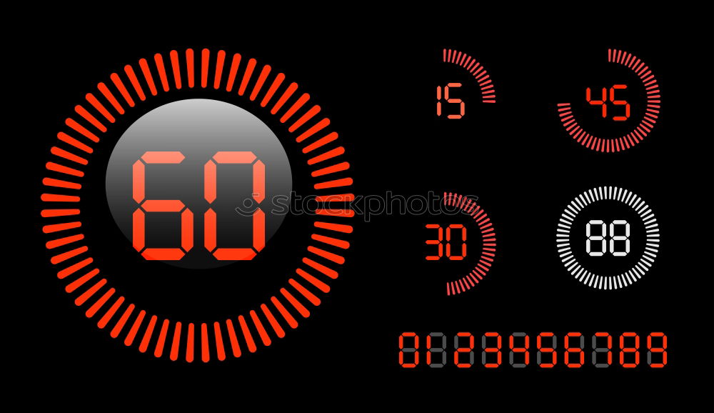 Similar – Foto Bild WattNumbers Licht Stil