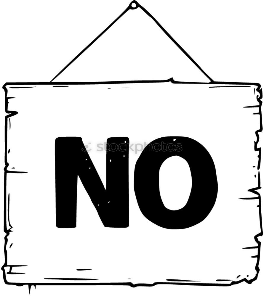 Similar – Image, Stock Photo Nope. Speech bubble