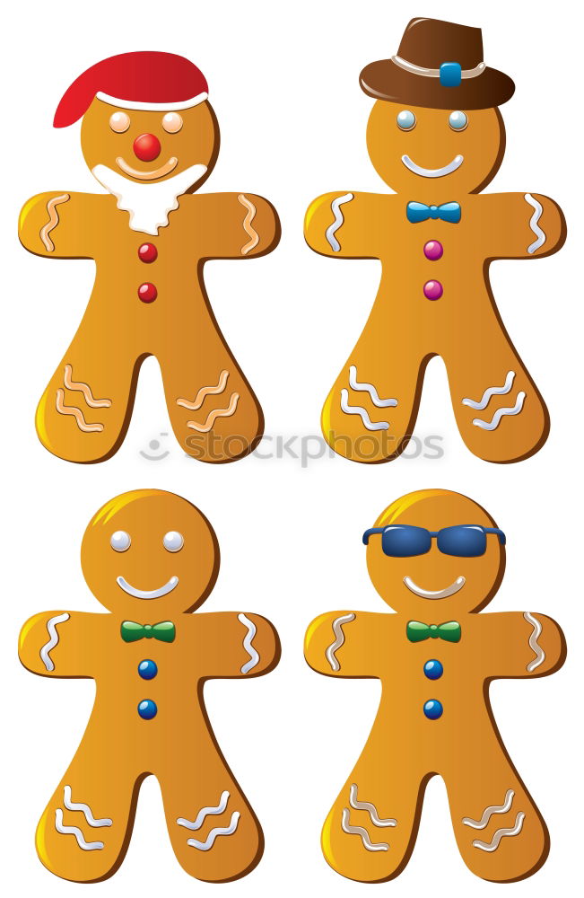 Similar – who is afraid of the gingerbread man