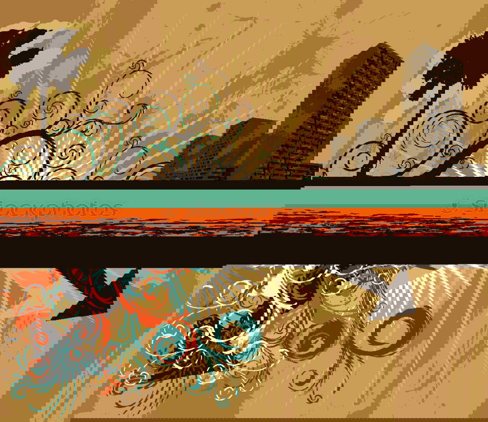 Similar – Image, Stock Photo Bridge construction in sunset illumination