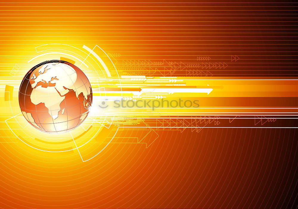 Image, Stock Photo #A# Shining Earth Art