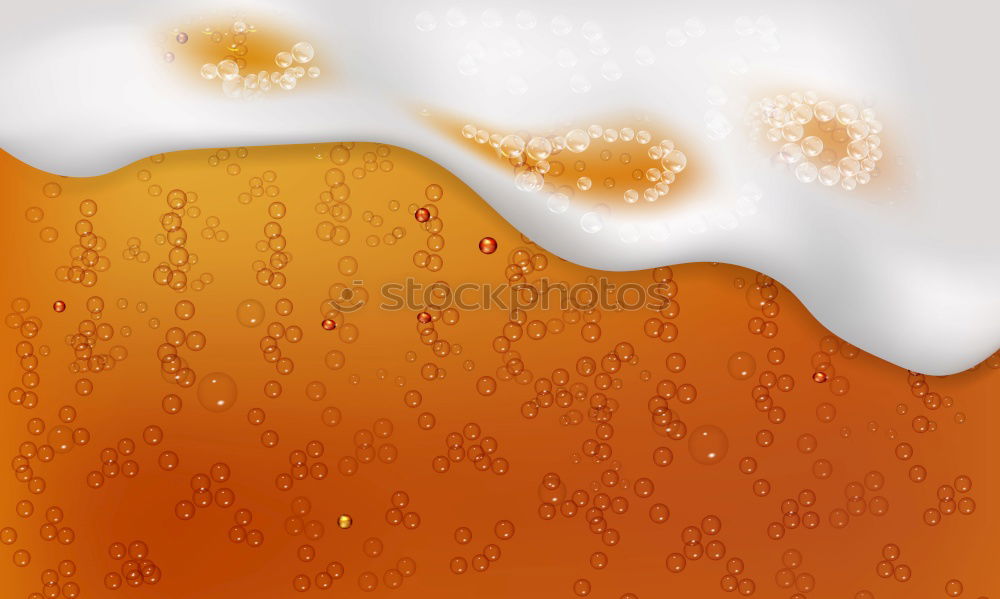 Similar – Extreme close up of beer in glass, side view