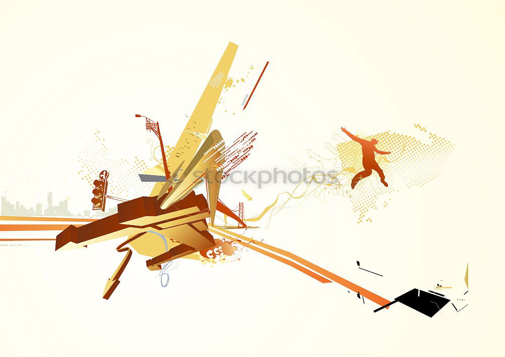 Similar – Image, Stock Photo colour flex Elements Air
