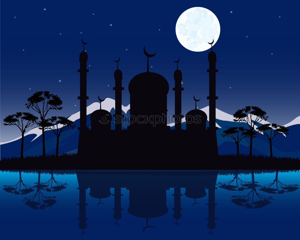 Similar – Image, Stock Photo 1001 nights Capital city