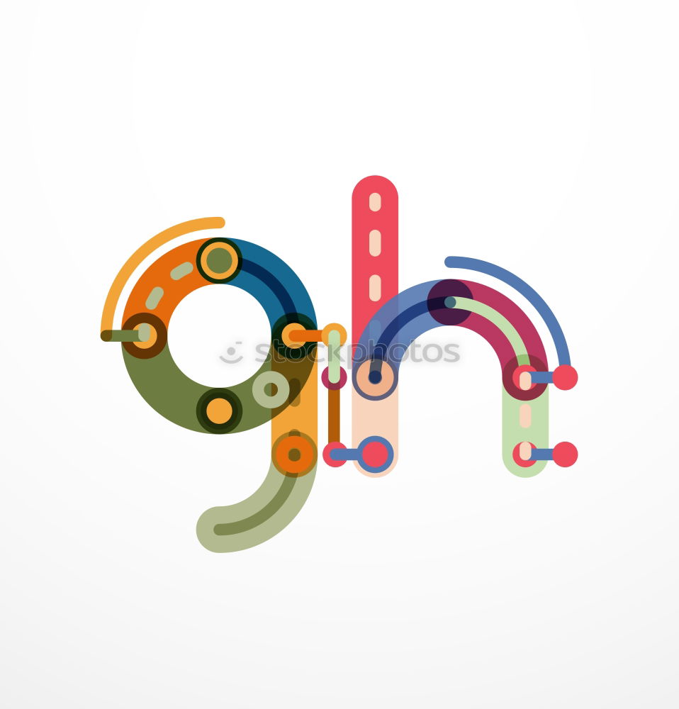 Similar – cloud of multi-colored wooden letters