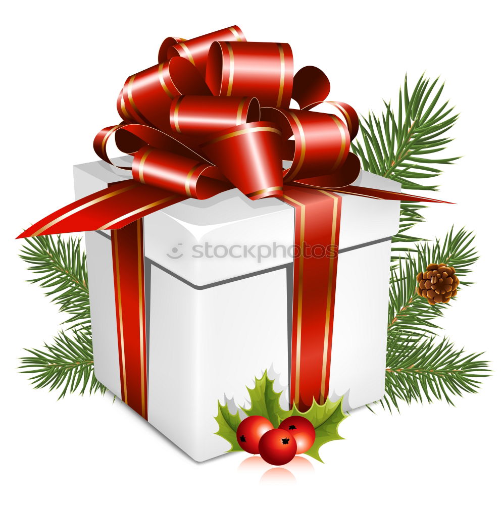 Similar – Image, Stock Photo Christmas, Background With Gifts And Decorations