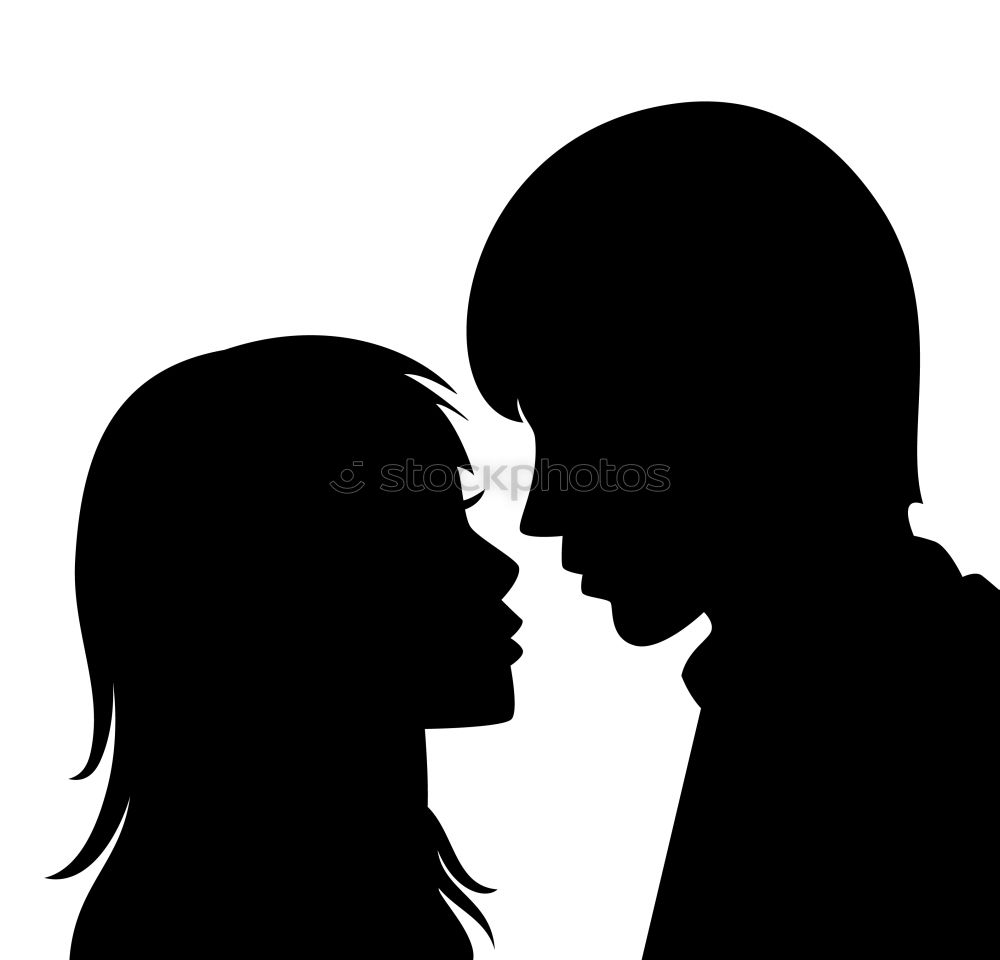 Similar – Image, Stock Photo Nearly Kissing Masculine