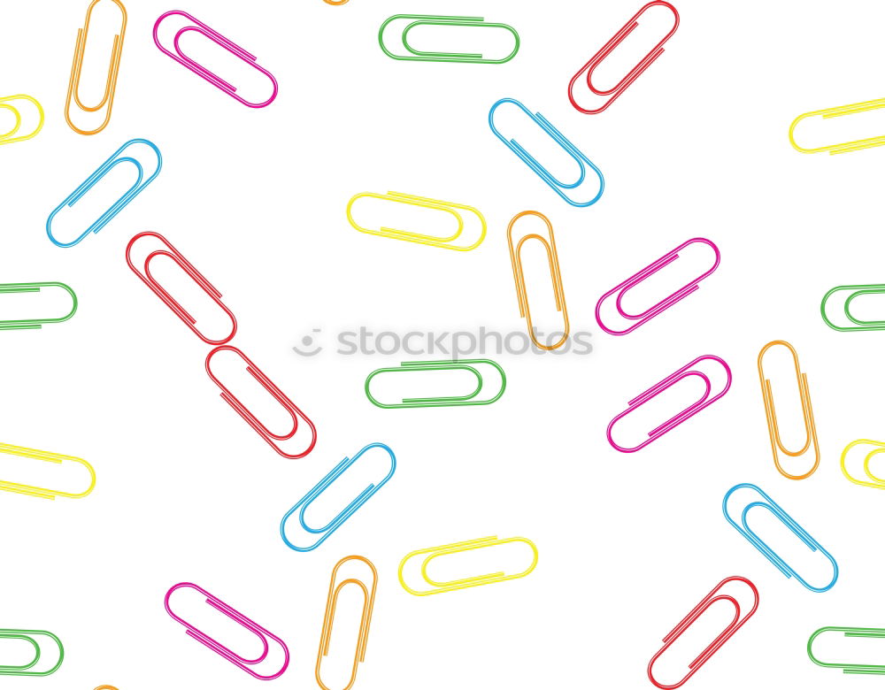 Similar – Image, Stock Photo paperclips Office work