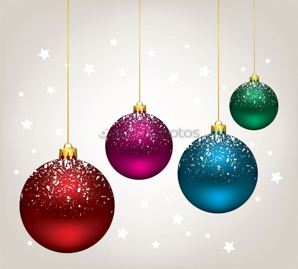 Similar – Image, Stock Photo Glass Christmas ball with heart on bokeh background