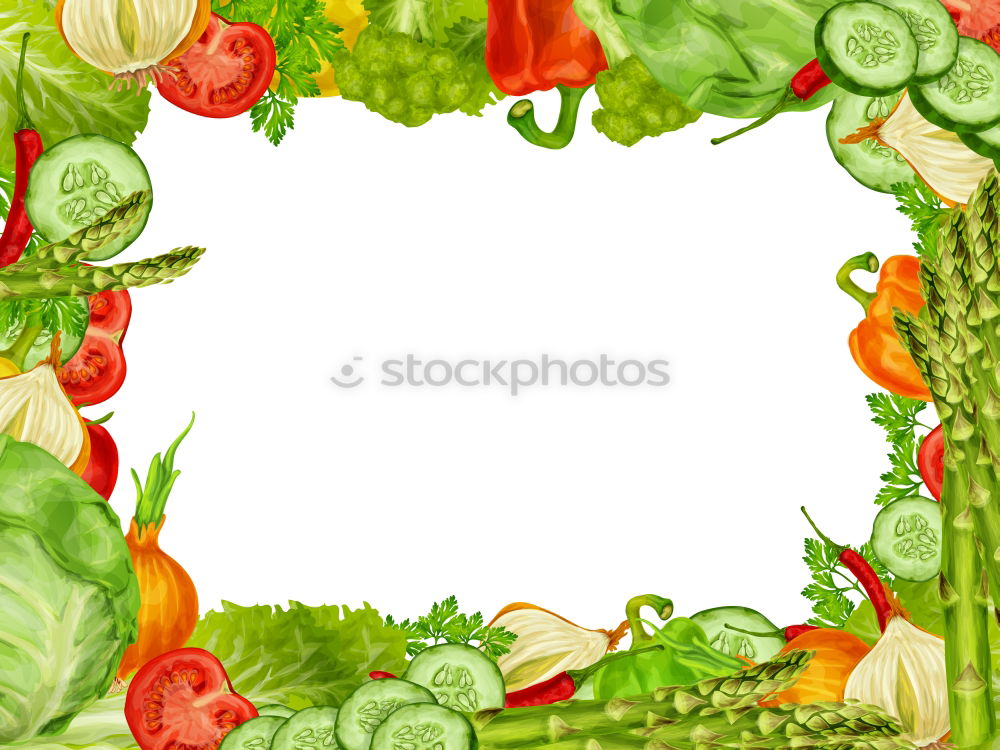 Similar – Image, Stock Photo Fresh herbs and spices with lemon slices