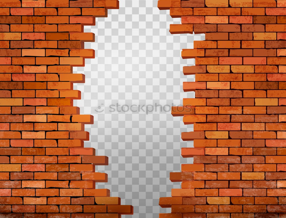 Image, Stock Photo retreat Wall (barrier)