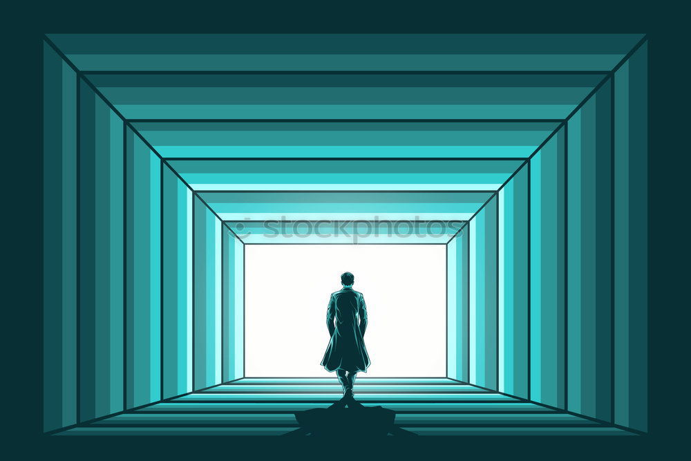 Similar – Foto Bild Ost und West bei Nacht