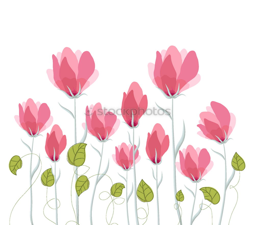 Similar – Image, Stock Photo Red Tulips Style Design