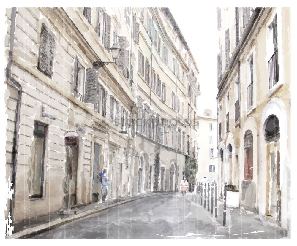 Similar – Image, Stock Photo The streets of Naples 9