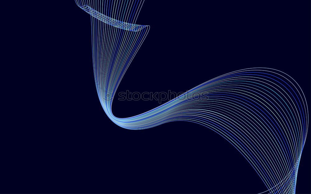 Similar – Lights in motion on black background