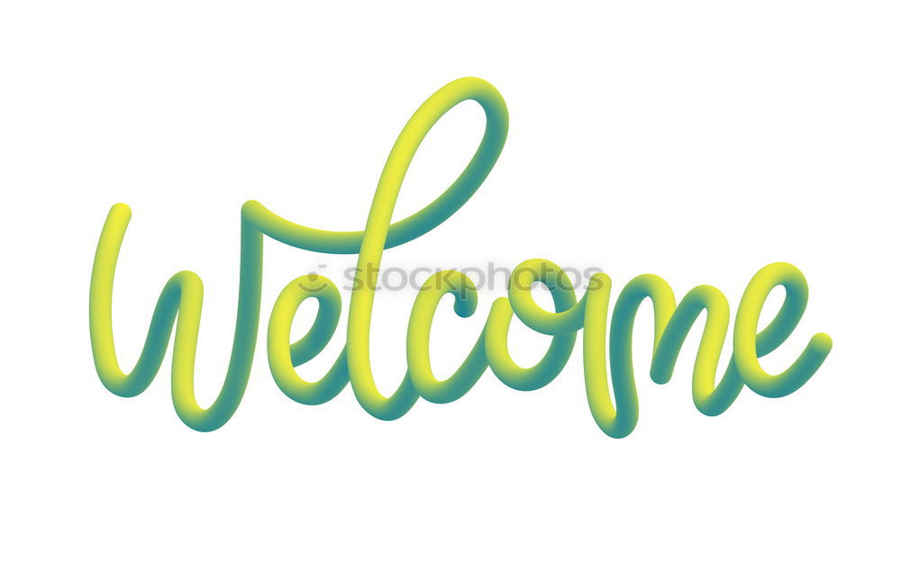 Similar – Image, Stock Photo welcome culture Style