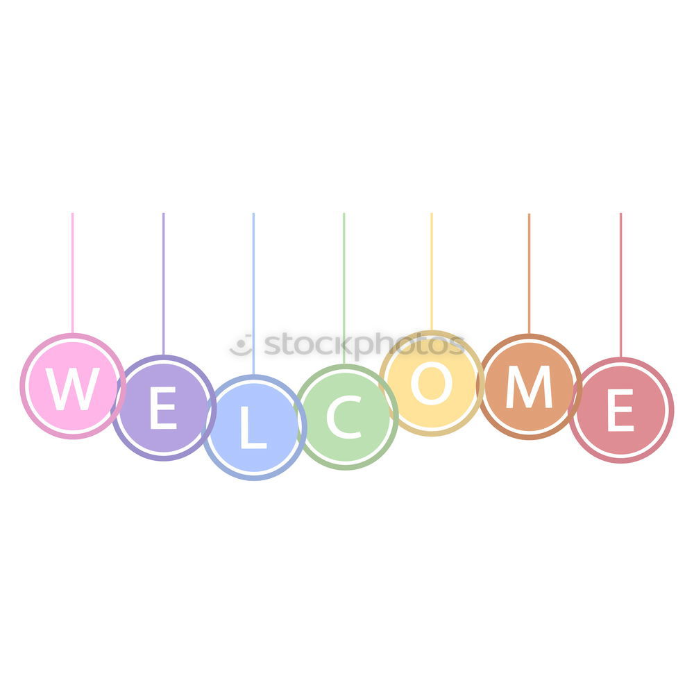 Similar – Image, Stock Photo welcome culture Style