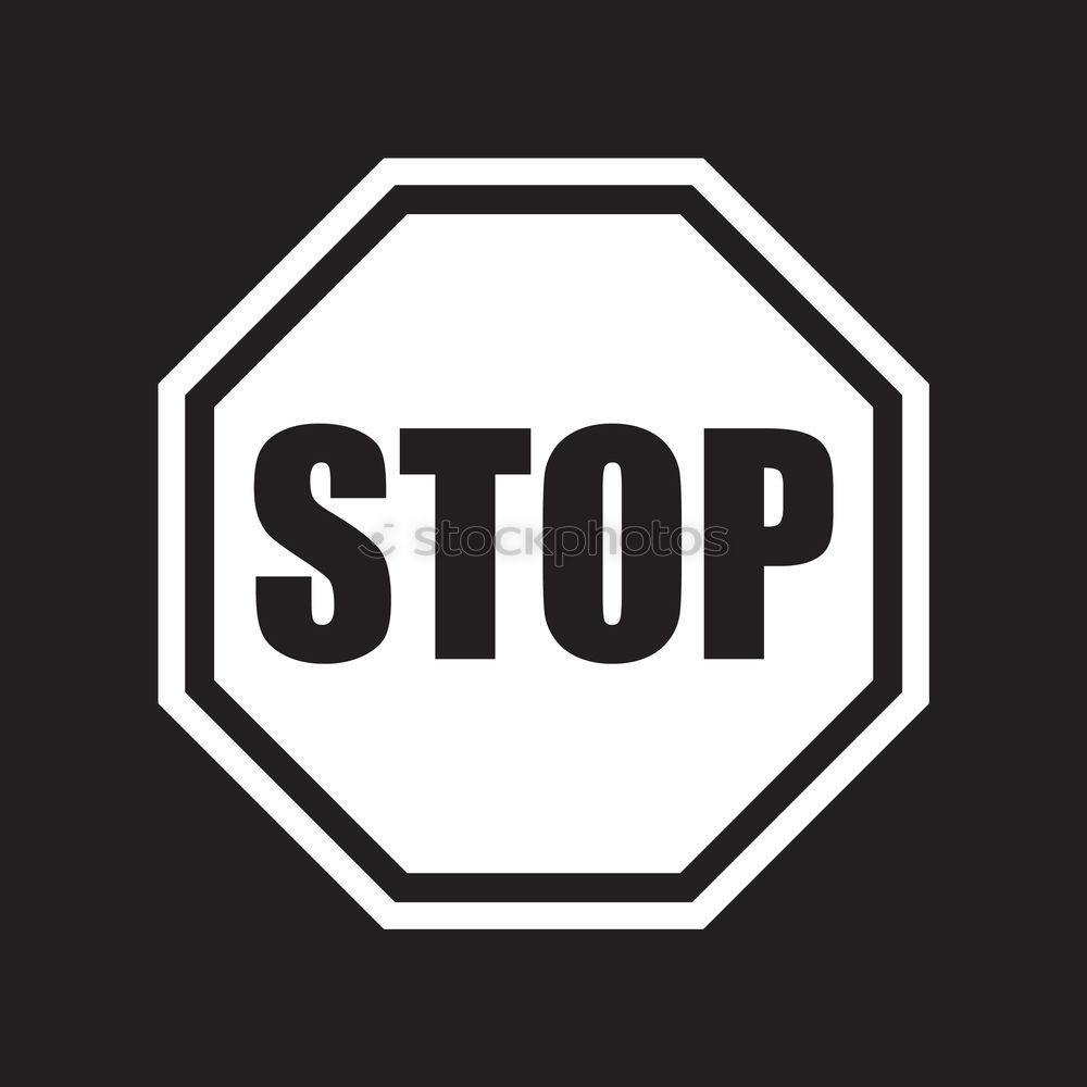 Similar – Stop sign of a different kind