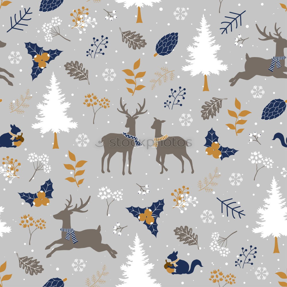 Similar – Image, Stock Photo AKCGDR# Animal track in the snow
